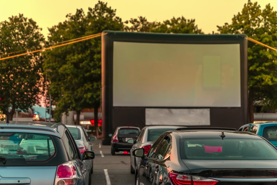 Parkplatz Autokino