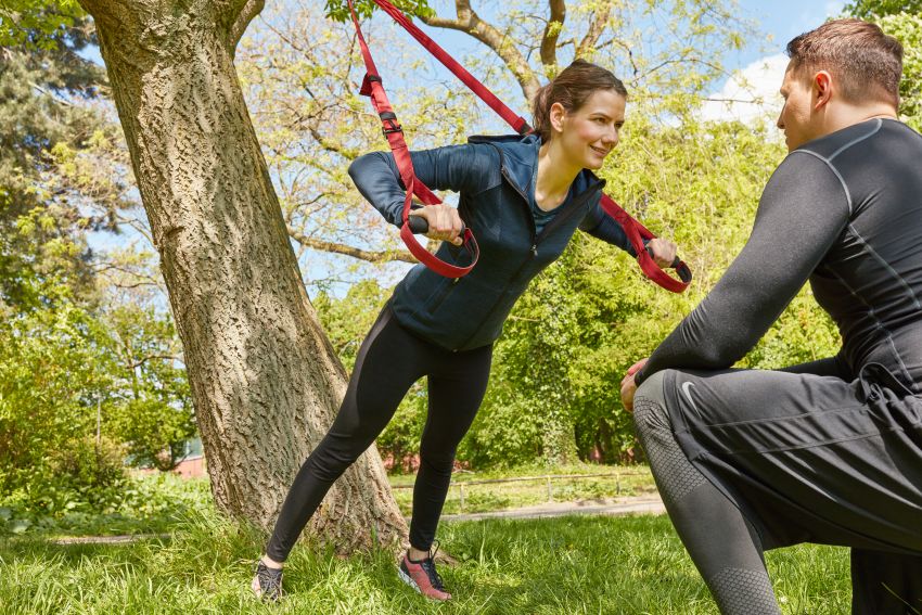 Personal Training im Park