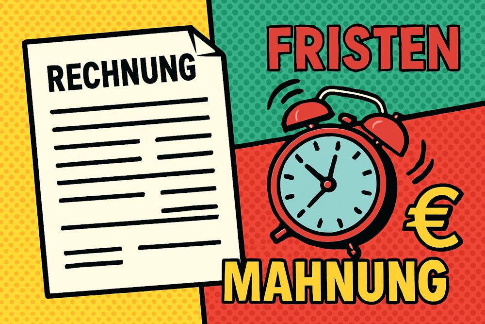 Rechnung Mahnung Fristen