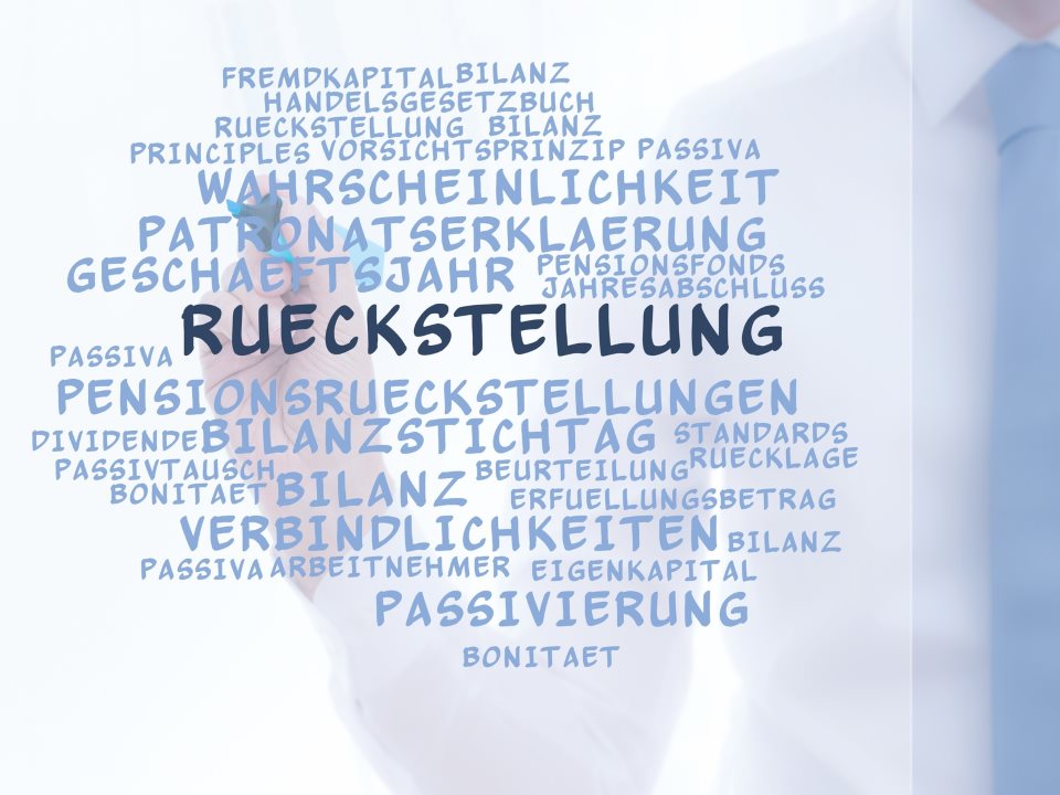 Cloud mit Text Rückstellung