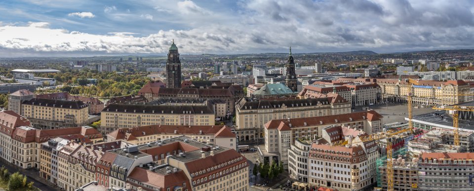 Dresden von oben